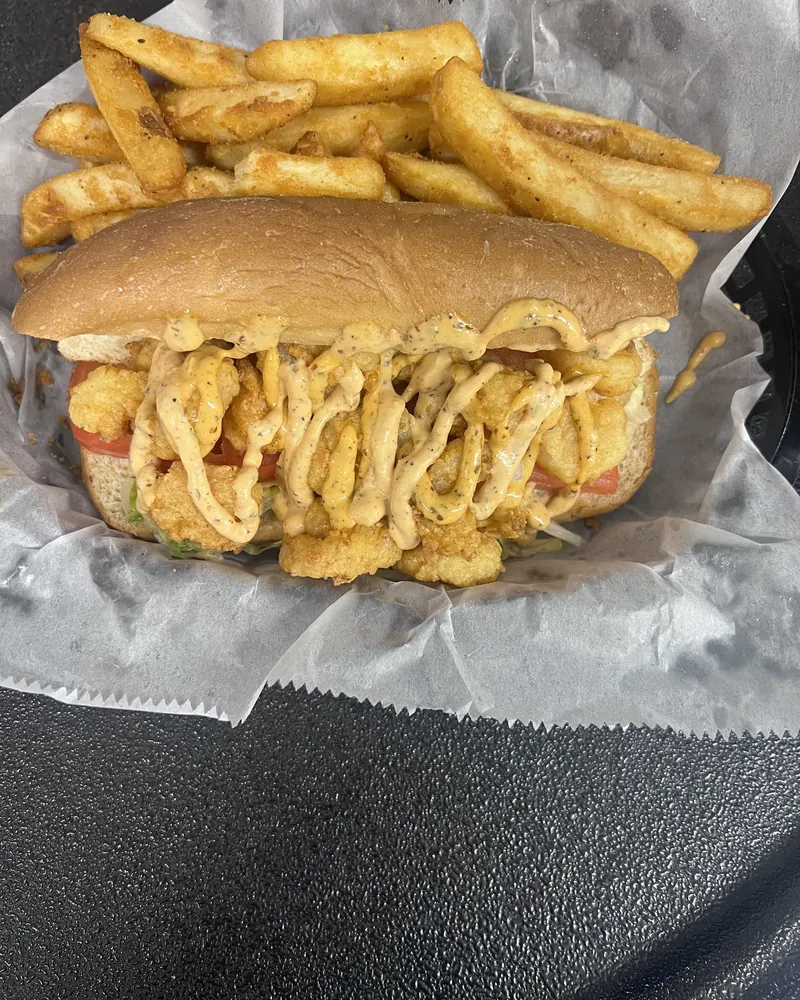 Shrimp po’ boy
